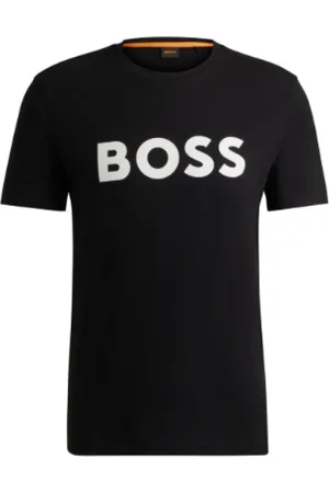 HUGO BOSS Uomo, Top, Nero, XL, new