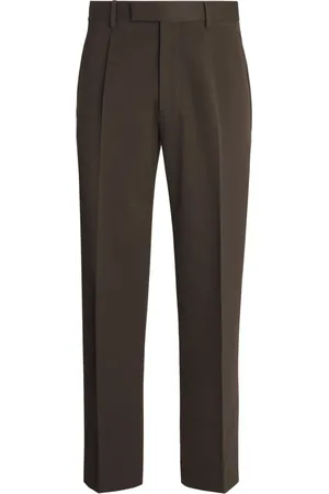 Ermenegildo Zegna Uomo, Pantaloni, Marrone, XL, new