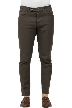 Incotex Uomo, Pantaloni, Marrone, W36, new