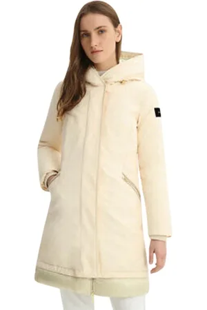 Woolrich Donna, Cappotti, Bianco, L, new