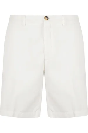 Brunello Cucinelli Uomo, Pantaloncini, Bianco, L, new