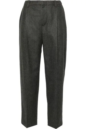 Brunello Cucinelli Donna, Pantaloni, Grigio, 2Xs, new