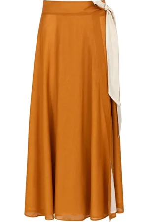 NIŪ Donna, Gonne, Arancione, L, new