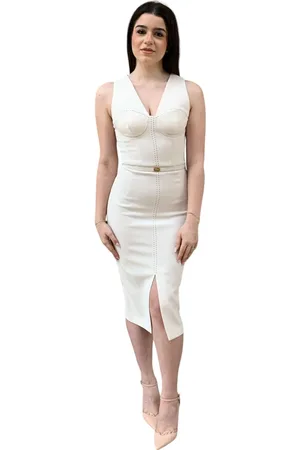 Elisabetta Franchi Donna, Abiti, Bianco, XL, new