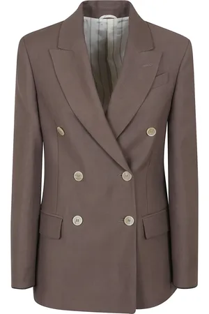 Brunello Cucinelli Donna, Giacche, Marrone, XS, new