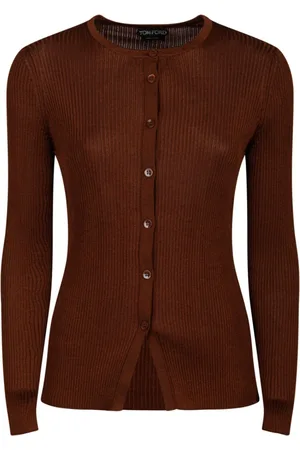 Tom Ford Donna, Maglie, Marrone, L, new