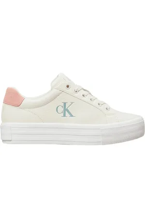 Calvin Klein Donna, Scarpe, Bianco, 36 EU, new