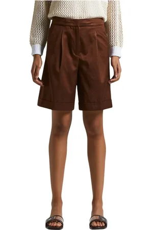 PESERICO SIGN Donna, Pantaloncini, Marrone, 3Xs, new