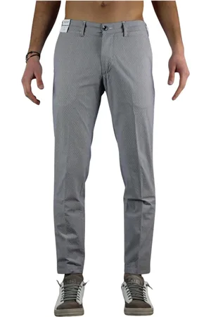 RE-HASH Uomo, Pantaloni, Grigio, W32, new