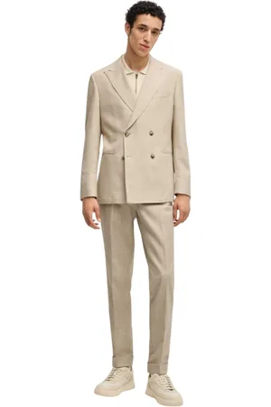 HUGO BOSS Uomo, Abiti Uomo, Bianco, XL, new