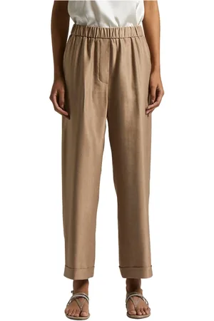 PESERICO SIGN Donna, Pantaloni, Marrone, 2Xs, new