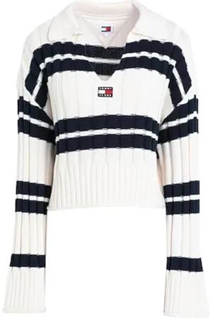 Tommy Hilfiger Donna, Maglie, Bianco, S, new