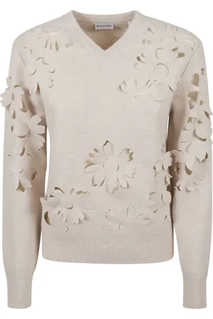Burberry Donna, Maglie, Bianco, S, new