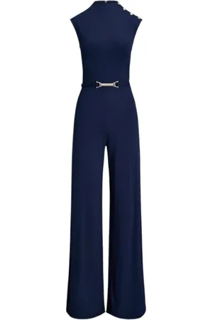 Ralph Lauren Donna, Jumpsuits, Blu, L, new
