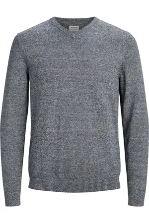 JACK & JONES Uomo, Maglie, Blu, 2Xl, new