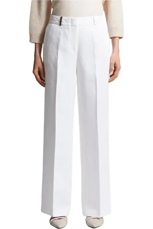 PESERICO SIGN Donna, Pantaloni, Bianco, S, new