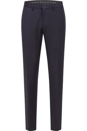 HUGO BOSS Uomo, Pantaloni, Blu, L, new