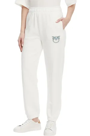 Pinko Donna, Pantaloni, Bianco, M, new
