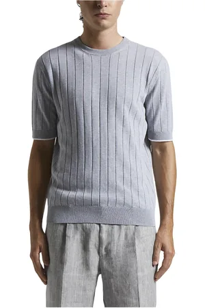 PESERICO SIGN Uomo, Maglie, Grigio, M, new