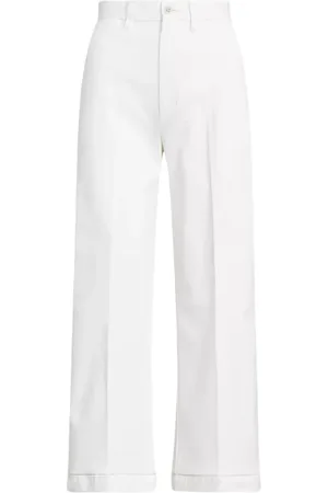 Ralph Lauren Donna, Pantaloni, Bianco, S, new