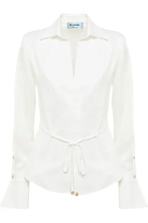 Blugirl Donna, Camicette , Bianco, XS, new