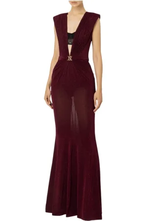 Elisabetta Franchi Donna, Abiti, Marrone, XL, new