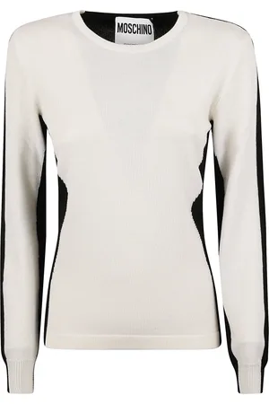 Moschino Donna, Maglie, Bianco, S, new