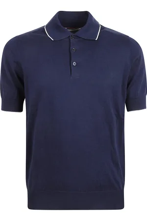 Brunello Cucinelli Uomo, Top, Blu, M, new