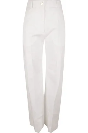 Patou Donna, Pantaloni, Bianco, M, new