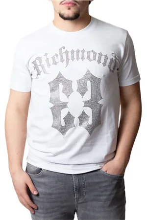 John Richmond Uomo, Top, Bianco, M, new