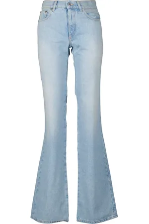OFF-WHITE Donna, Jeans, Blu, W25, new