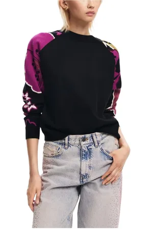 Desigual Donna, Maglie, Nero, S, new
