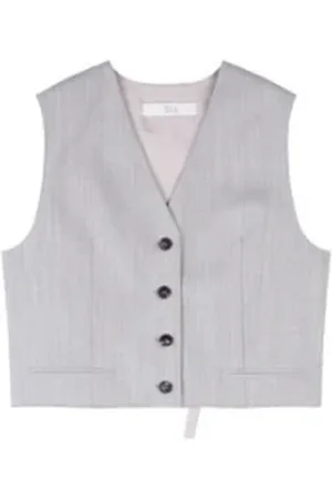 TELA Donna, Giacche, Grigio, M, new