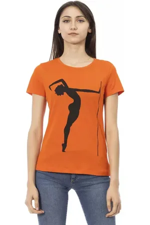 Trussardi Donna, Top, Arancione, L, new