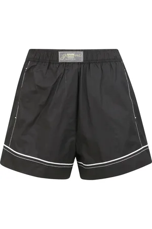 Ganni Donna, Pantaloncini, Nero, S, new