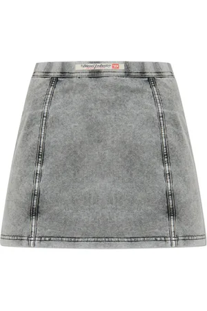 Diesel Donna, Gonne, Grigio, XS, new