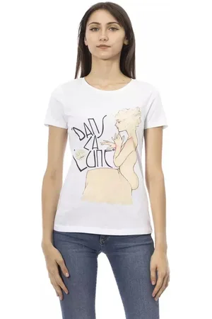 Trussardi Donna, Top, Bianco, S, new