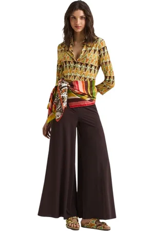 Maliparmi Donna, Pantaloni, Marrone, 2Xs, new
