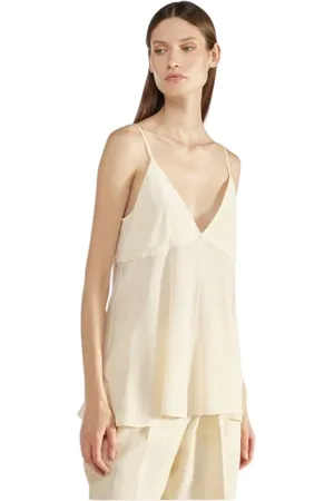 LIVIANA CONTI Donna, Top, Bianco, M, new