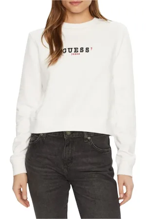 Guess Donna, Felpe, Bianco, S, new