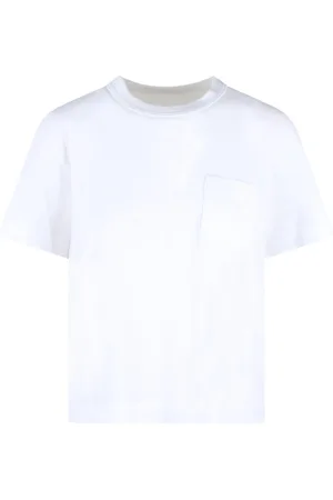 SACAI Donna, Top, Bianco, M, new