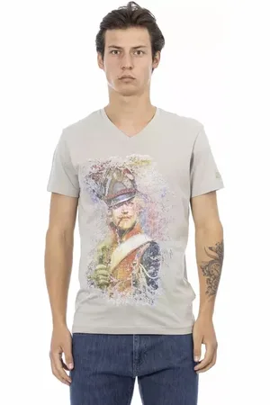 Trussardi Uomo, Top, Grigio, L, new