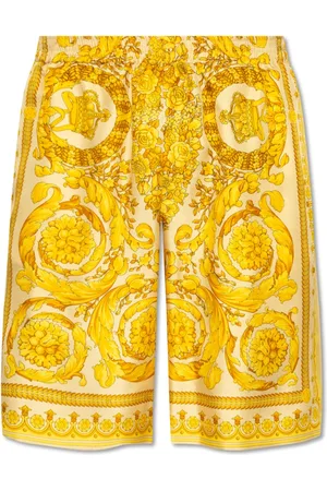 VERSACE Uomo, Pantaloncini, Giallo, L, new