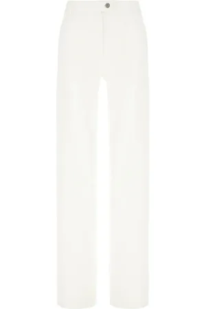 Salvatore Ferragamo Donna, Jeans, Bianco, S, new