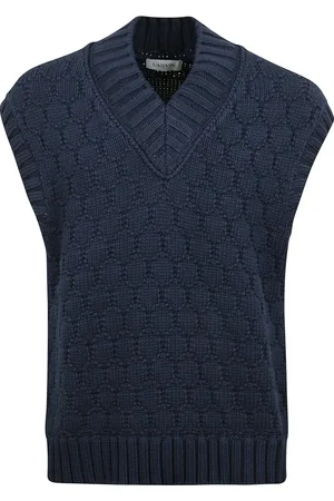 Lanvin Uomo, Maglie, Blu, L, new