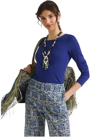 Maliparmi Donna, Top, Blu, L, new