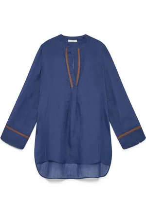 Maliparmi Donna, Camicette , Blu, XL, new