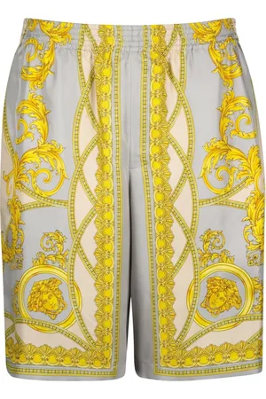 VERSACE Uomo, Pantaloncini, Giallo, L, new