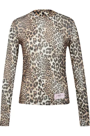 Ganni Donna, Top, Marrone, M, new