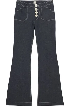 Inès de la Fressange Donna, Pantaloni, Blu, M, new